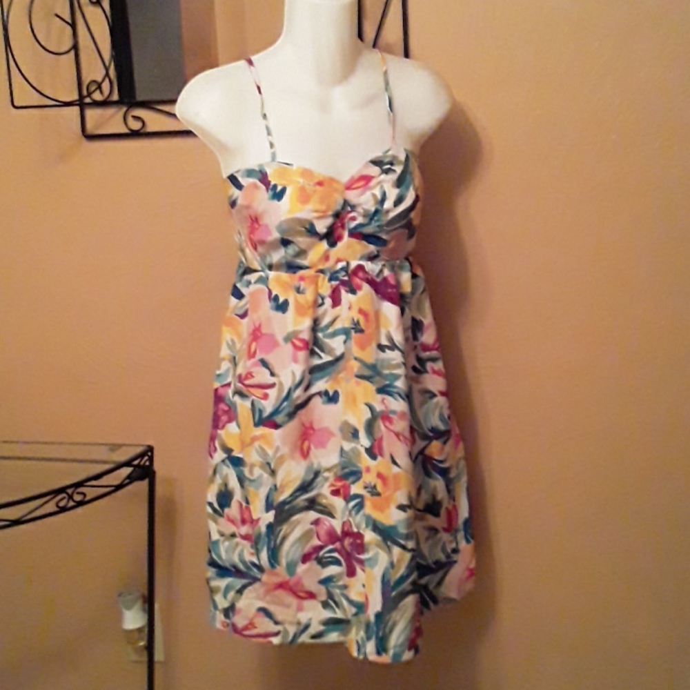 Floral summer dress  size 8